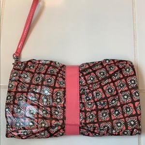 VERA BRADLEY Wristlet/ clutch with crossbody strap